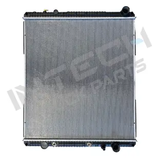 Radiator - 08-13 Freightliner Cascadia, Outlet on the lower right