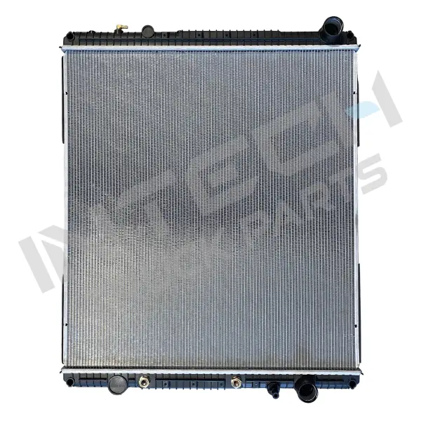 Radiator - 08-13 Freightliner Cascadia, Outlet on the lower right