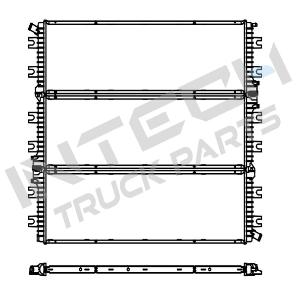 Radiator - 10-13 International Prostar 122 Low Temperature - Image 2
