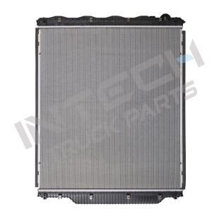 Alternative view of Radiator - 08-10 Mack CHN, CHU, GU, GRANITE, Volvo VHD, VXL, With Diagonal Bottom Mounts