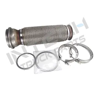 Exhaust Bellows - Mack/Volvo, Mack CXU 09-14 with MP8, Volvo VNL 09-14 with D13, Cummins ISX 15.0, VHD 09-14 with D13