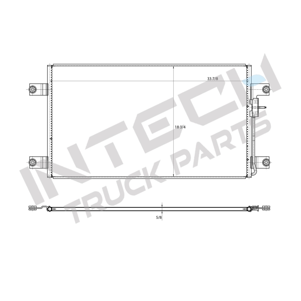 Freightliner intech truck parts