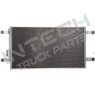 Alternative view of Condenser - 08-09 Freightliner Cascadia/Coronado, Long Bracket
