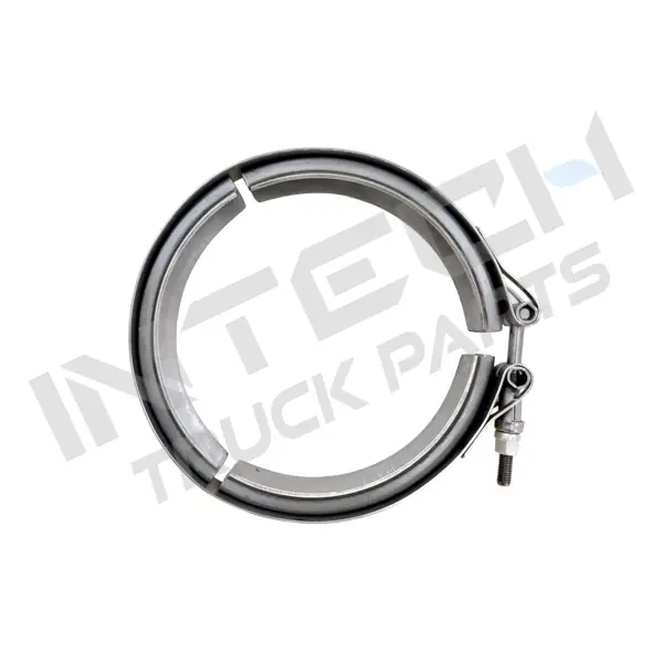 Exhaust Clamp - Detroit Diesel 6.1" V-clamp, T130158342AB2PMX, A6809950502