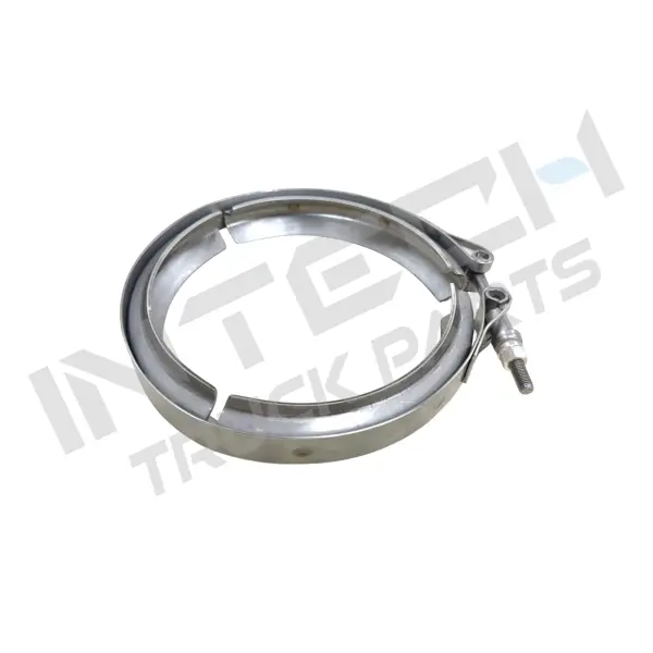 Exhaust Clamp - Detroit Diesel 6.1" V-clamp, T130158342AB2PMX, A6809950502 - Image 2