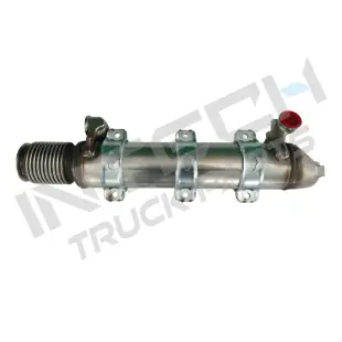 Alternative view of EGR Cooler - 2009-2020 Cummins Round ISL-G, 5347234, 5318560, 4376312