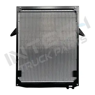Alternative view of Radiator - 19-24 Volvo with Oil Cooler with frame