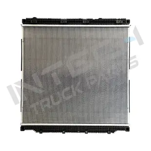 Alternative view of Radiator - 22-25 WESTERN STAR W/O OIL COOLER, Outlet on  lower right